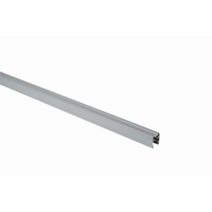 Lisse haute et basse en aluminium - 1736 x 30 x 26mm - gris clair sablé Ral 7042 - Silvadec